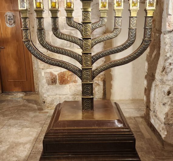 נר שביעי בקבר דוד המלך